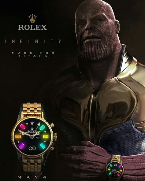 rolex thanos infinity watch|infinity stone Thanos.